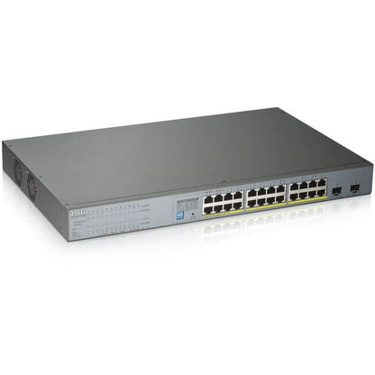 Commutateur PoE non géré GbE 24 ports ZYXEL avec liaison montante GbE GS1300-26HP