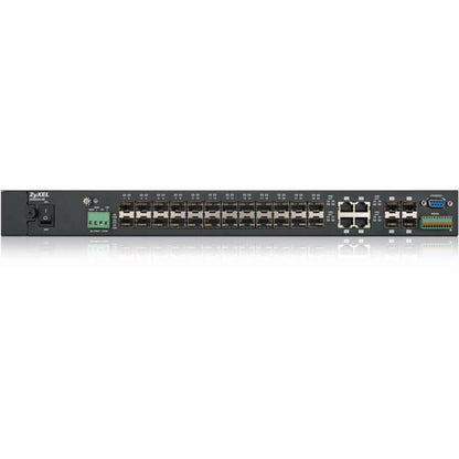 Commutateur Ethernet Gigabit de couche 2 de classe Telco ZYXEL MGS3520-28FDC