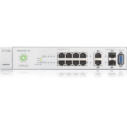 Commutateur géré dans le cloud Nebula GbE 8 ports ZYXEL NSW100-10