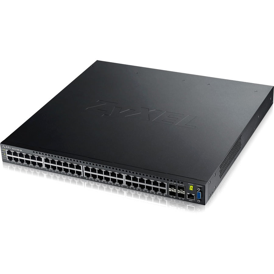Commutateur ZYXEL GbE L2+ 48 ports avec liaison montante 10 GbE XGS3700-48