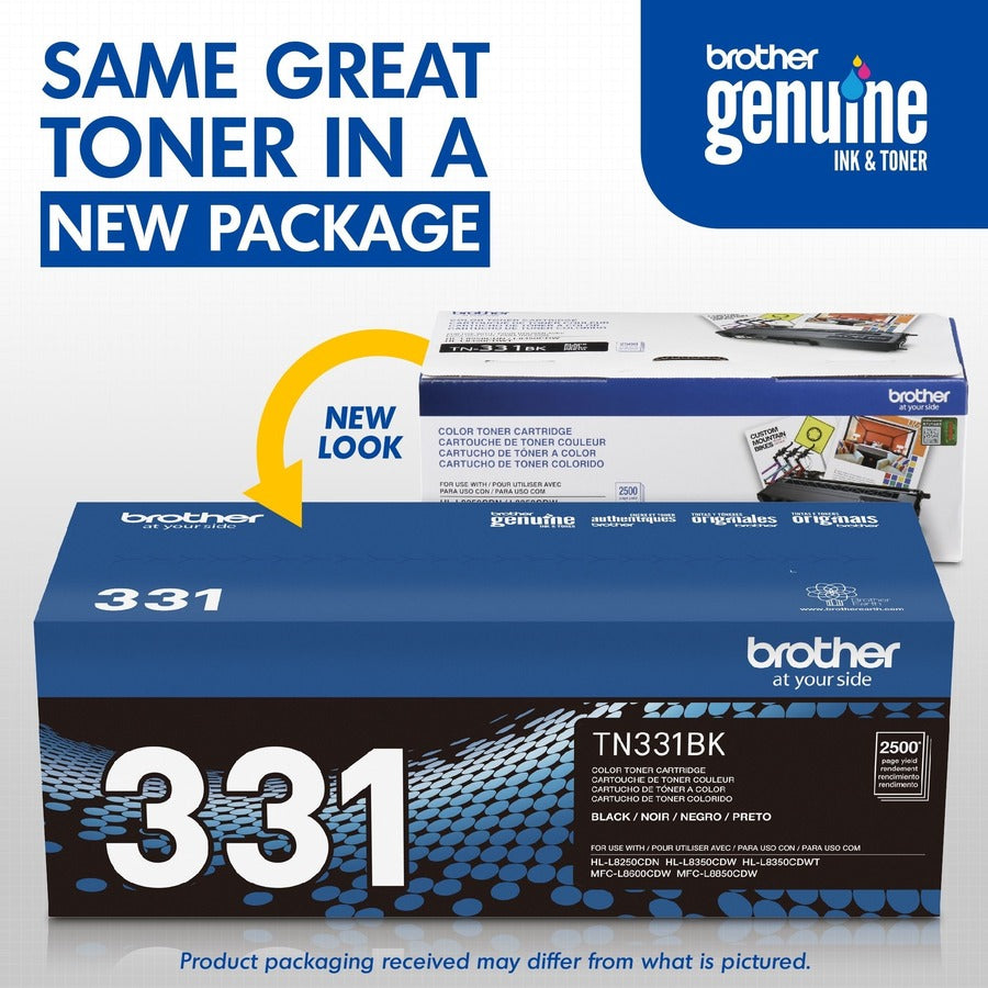 Cartouche de toner d'origine Brother TN331BK TN331BK