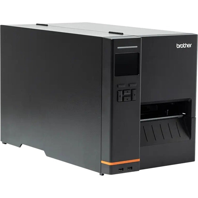 Brother TJ-4420TN Industrial Direct Thermal/Thermal Transfer Printer - Monochrome - Label Print - Ethernet - USB - Serial TJ4420TN