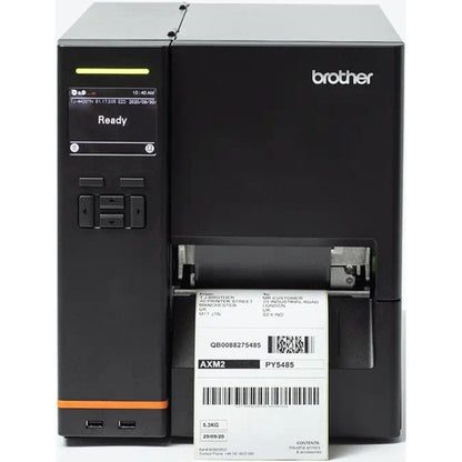 Brother TJ-4420TN Industrial Direct Thermal/Thermal Transfer Printer - Monochrome - Label Print - Ethernet - USB - Serial TJ4420TN