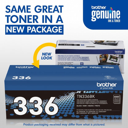 Cartouche de toner d'origine Brother TN336BK TN336BK