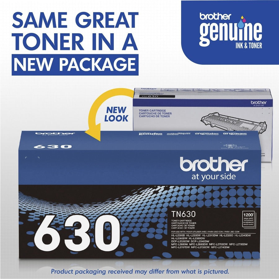 Cartouche de toner d'origine Brother TN630 TN630