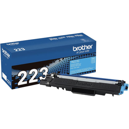 Brother TN-223C Original Standard Yield Laser Toner Cartridge - Cyan - 1 Each TN223C