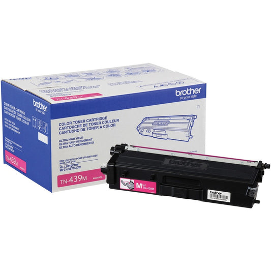 Cartouche de toner laser à très haut rendement d'origine Brother TN439M - Magenta - 1 unité TN439M