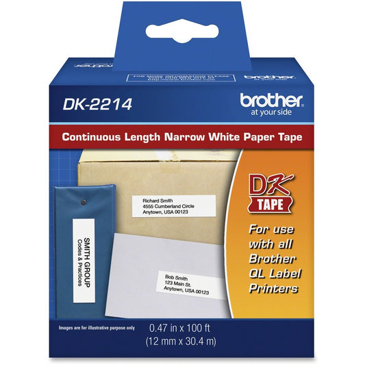 Rubans en papier durables Brother DK2214