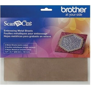 Brother Embossing Brass Metal Sheets CAEBSBMS1
