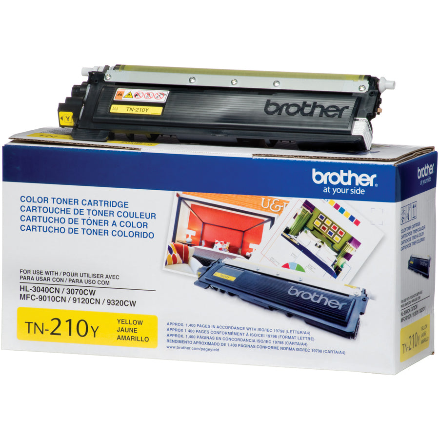 Brother TN-210Y Original Toner Cartridge TN210Y