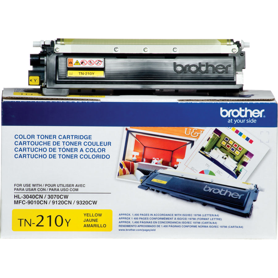 Brother TN-210Y Original Toner Cartridge TN210Y