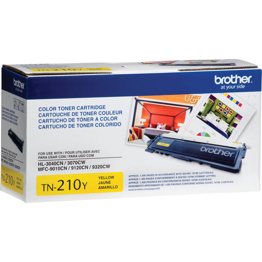 Brother TN-210Y Original Toner Cartridge TN210Y