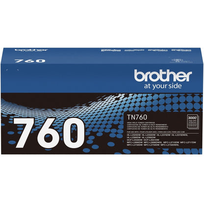 Cartouche de toner d'origine Brother TN-760 - Noir TN-760