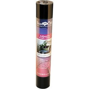 Rouleau de 6 pieds Brother - Vinyle adhésif noir pour loisirs créatifs CAVINYLBK