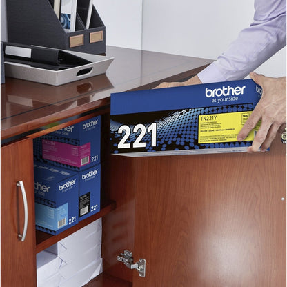 Cartouche de toner d'origine Brother TN221Y TN221Y