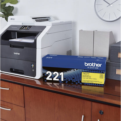 Cartouche de toner d'origine Brother TN221Y TN221Y