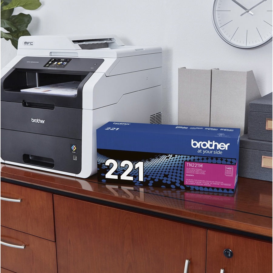 Cartouche de toner d'origine Brother TN221M TN221M