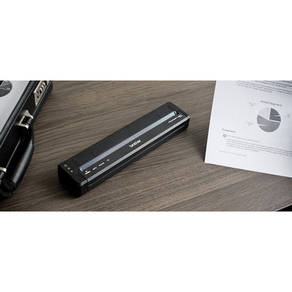 Imprimante thermique directe Brother PocketJet PJ773 - Monochrome - Portable - Impression sur papier ordinaire - USB PJ773