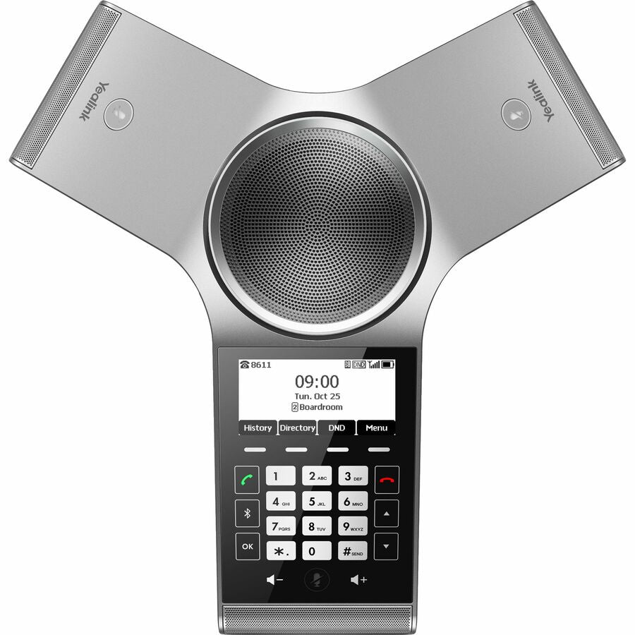 Station de conférence IP Yealink CP930W - Avec/Sans fil - DECT, Bluetooth - Gris classique CP930W