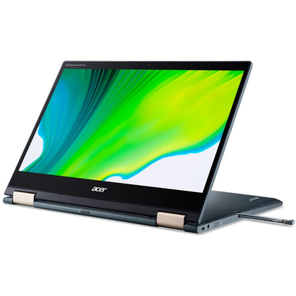Acer Spin 7 SP714-61NA SP714-61NA-S1QA Ordinateur portable 2 en 1 à écran tactile 4G LTE 14" - Full HD - 1920 x 1080 - Qualcomm Kryo 495 Octa-core (8 cœurs) 3 GHz - 8 Go de RAM - 512 Go de mémoire flash - Bleu NX.A4NAA.001
