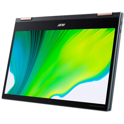 Acer Spin 7 SP714-61NA SP714-61NA-S1QA Ordinateur portable 2 en 1 à écran tactile 4G LTE 14" - Full HD - 1920 x 1080 - Qualcomm Kryo 495 Octa-core (8 cœurs) 3 GHz - 8 Go de RAM - 512 Go de mémoire flash - Bleu NX.A4NAA.001