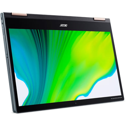 Acer Spin 7 SP714-61NA SP714-61NA-S1QA Ordinateur portable 2 en 1 à écran tactile 4G LTE 14" - Full HD - 1920 x 1080 - Qualcomm Kryo 495 Octa-core (8 cœurs) 3 GHz - 8 Go de RAM - 512 Go de mémoire flash - Bleu NX.A4NAA.001