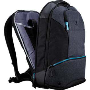 Sacoche de transport Acer (sac à dos) pour ordinateur portable 15,6" - Noir, bleu sarcelle NP.BAG1A.291