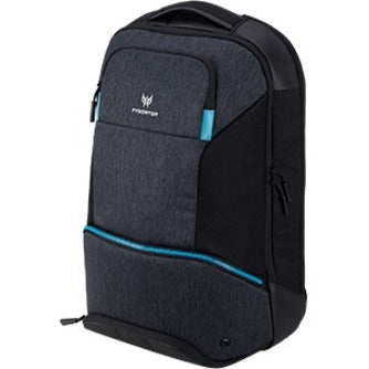 Sacoche de transport Acer (sac à dos) pour ordinateur portable 15,6" - Noir, bleu sarcelle NP.BAG1A.291