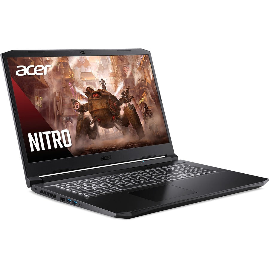 Ordinateur portable de jeu Acer Nitro 5 AN517-41 AN517-41-R3NX 17,3" - Full HD - 1920 x 1080 - AMD Ryzen 7 5800H Octa-core (8 cœurs) 3,20 GHz - 16 Go RAM - 1 To SSD NH.QBHAA.001