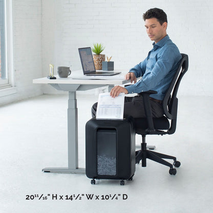 Destructeur de documents à coupe croisée Fellowes LX170 5501401
