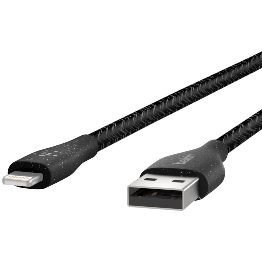 Belkin DuraTek Plus Lightning to USB-A Cable with Strap F8J236BT06-BLK