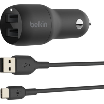 Adaptateur de voiture Belkin BOOST↑CHARGE CCE001BT1MBK