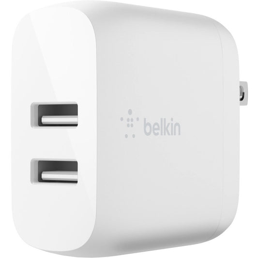 Chargeur mural Belkin BOOST↑CHARGE double USB-A 24 W WCB002DQWH