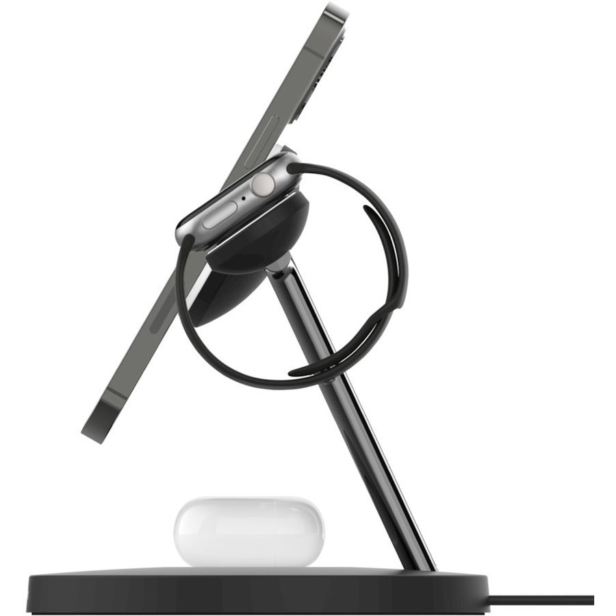 Belkin BOOST&uarr;CHARGE Pro 3-in-1 Wireless Charger With MagSafe WIZ009TTBK