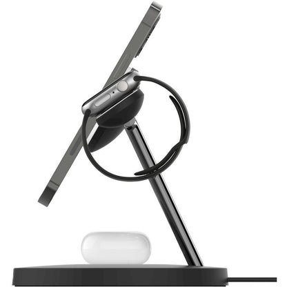 Belkin BOOST&uarr;CHARGE Pro 3-in-1 Wireless Charger With MagSafe WIZ009TTBK