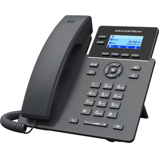 Grandstream GRP2602W IP Phone - Corded - Corded/Cordless - Wi-Fi - Wall Mountable, Desktop GRP2602W
