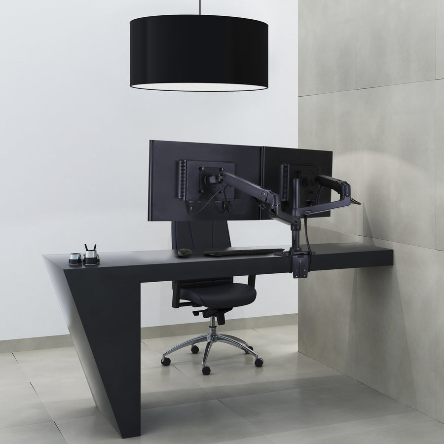 Ergotron Mounting Arm for Monitor, Notebook, Display Screen, TV - Matte Black 45-492-224