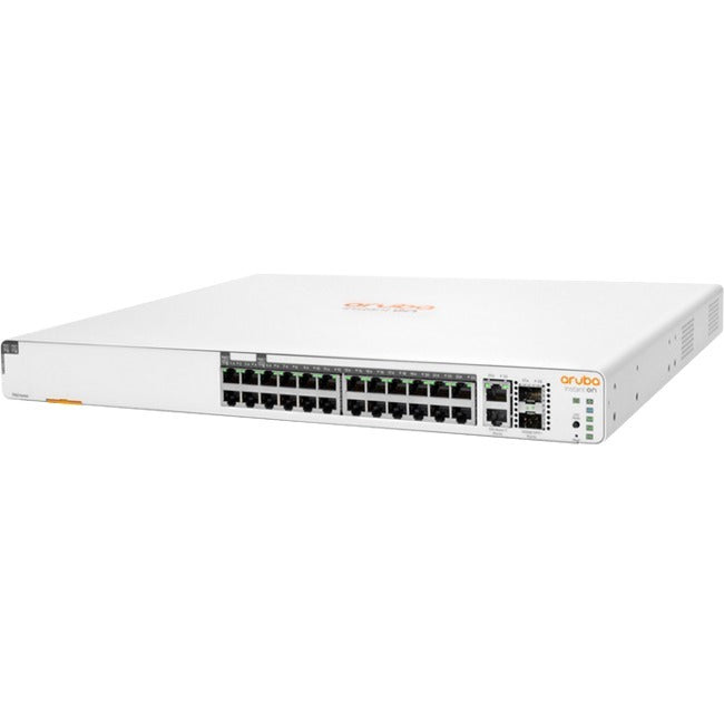 Commutateur Aruba Instant On 1960 24G 20p Classe 4 4p Classe 6 PoE 2XGT 2SFP+ 370W JL807A#ABA