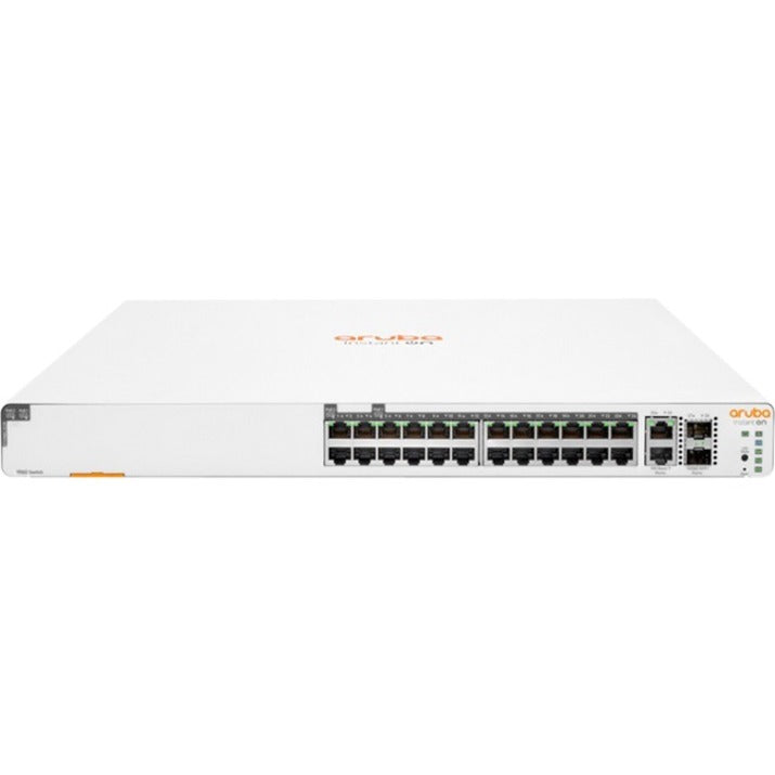 Commutateur Aruba Instant On 1960 24G 20p Classe 4 4p Classe 6 PoE 2XGT 2SFP+ 370W JL807A#ABA