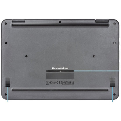 Dell Chromebook 11 3000 3100 Chromebook 11,6" - HD - 1366 x 768 - Intel Celeron N4020 Dual-core (2 cœurs) - 4 Go de RAM - 16 Go de mémoire flash DFXFX