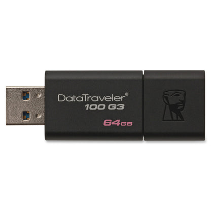 Kingston 64GB USB 3.0 DataTraveler 100 G3 DT100G3/64GB