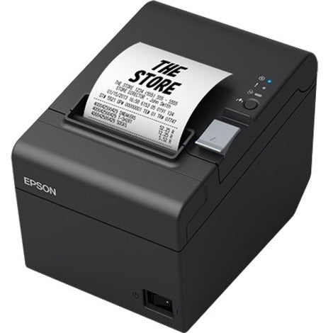 T20III Cost Effective Receipt Printer, Thermal, Wireless, Black, Power Supply C31CH51A9991