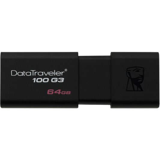 Clé USB 3.0 Kingston DataTraveler 100 G3 64 Go DT100G3/64GBCR