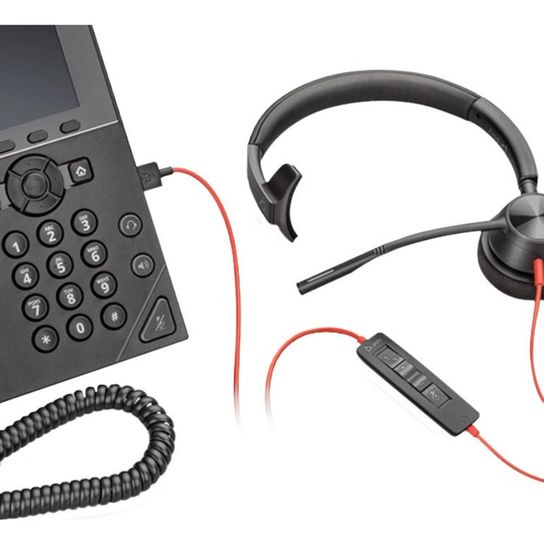 Casque Plantronics Blackwire 3310, USB-A 213928-101