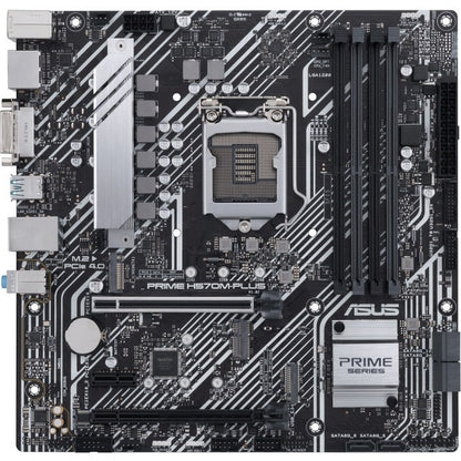 Carte mère de bureau Asus Prime H570M-PLUS/CSM - Chipset Intel - Socket LGA-1200 - Mémoire Intel Optane compatible - Micro ATX PRIME H570M-PLUS/CSM