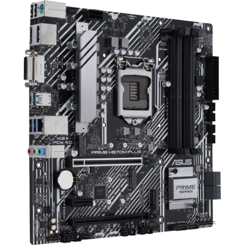 Carte mère de bureau Asus Prime H570M-PLUS/CSM - Chipset Intel - Socket LGA-1200 - Mémoire Intel Optane compatible - Micro ATX PRIME H570M-PLUS/CSM