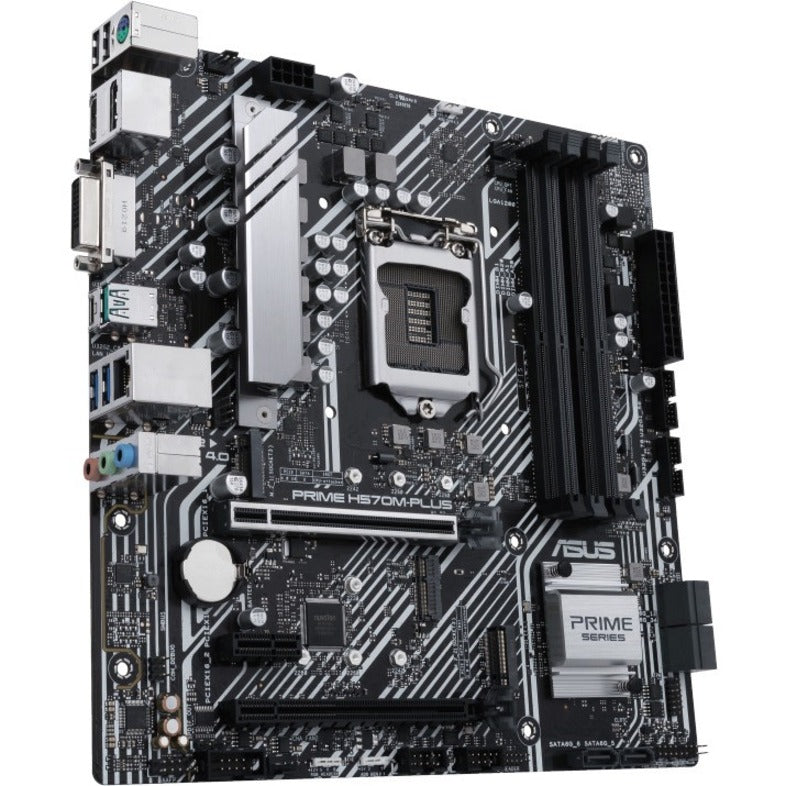 Carte mère de bureau Asus Prime H570M-PLUS/CSM - Chipset Intel - Socket LGA-1200 - Mémoire Intel Optane compatible - Micro ATX PRIME H570M-PLUS/CSM