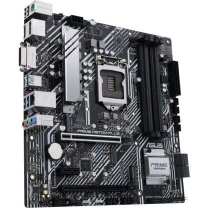 Carte mère de bureau Asus Prime H570M-PLUS/CSM - Chipset Intel - Socket LGA-1200 - Mémoire Intel Optane compatible - Micro ATX PRIME H570M-PLUS/CSM