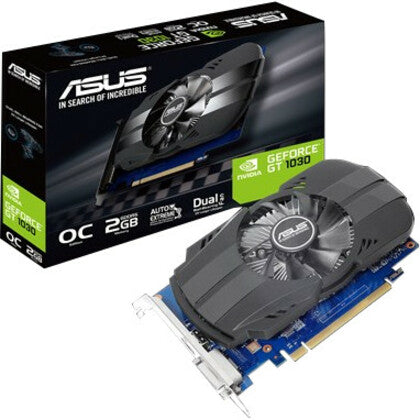 Carte graphique Asus NVIDIA GeForce GT 1030 - 2 Go GDDR5 PH-GT1030-O2G
