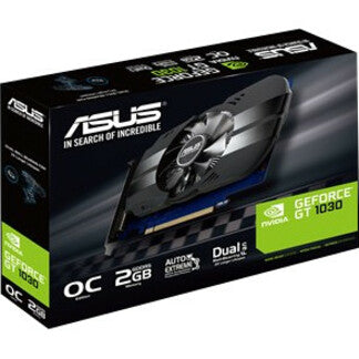 Carte graphique Asus NVIDIA GeForce GT 1030 - 2 Go GDDR5 PH-GT1030-O2G